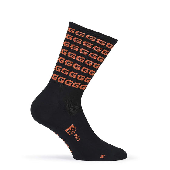 Giordana FR-C Tall G Socks - Black/Rust