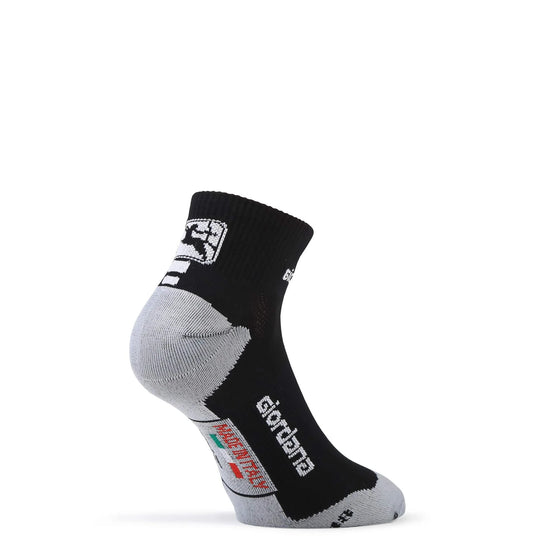 Giordana FR-C Short Cuff Sock - Black/White
