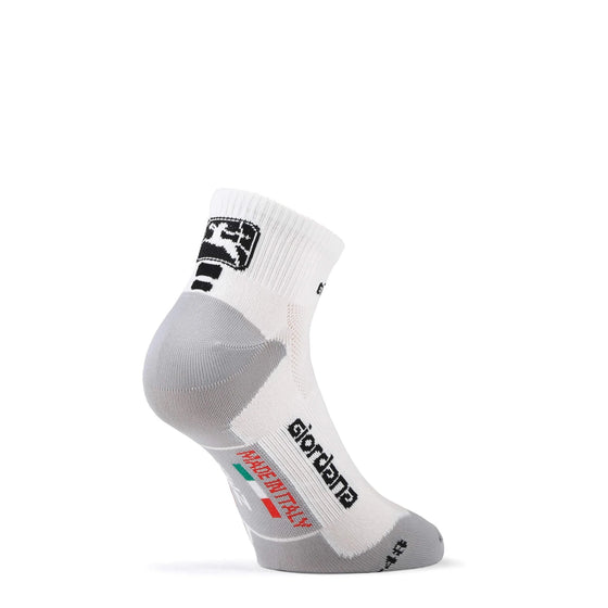 Giordana FR-C Short Cuff Sock - White/Black