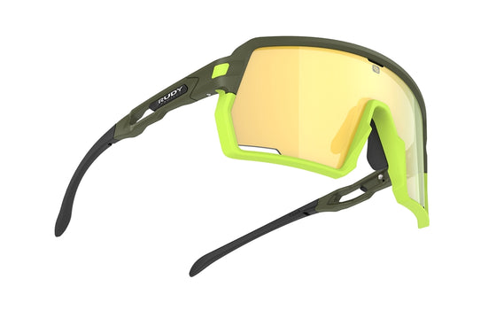 Rudy Project Kelion - Olive Matte - Multilaser Yellow