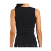 Lightweight Knitted Sleeveless Base Layer - Black