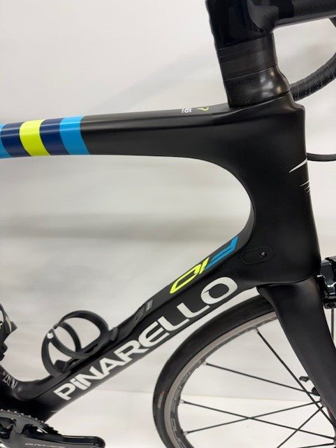 Pinarello Dogma F10 Shimano Dura Ace Di2 - Black/Blue/Fluo Yellow 59.5cm (Pre Loved)
