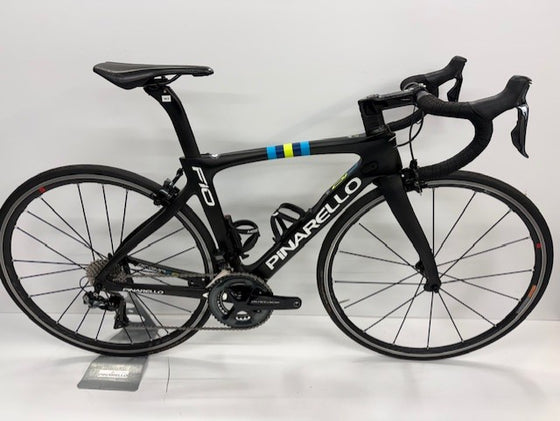 Pinarello Dogma F10 Shimano Dura Ace Di.2 9150 - Black/Blue/Fluo Yellow 46.5cm (Pre Loved)