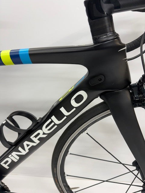 Pinarello Dogma F10 Shimano Dura Ace Di.2 9150 - Black/Blue/Fluo Yellow 46.5cm (Pre Loved)