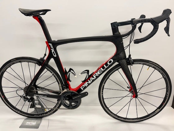 Pinarello F10 Shimano Dura Ace 167 Black Lava Black/Red 59cm (Pre-Loved)