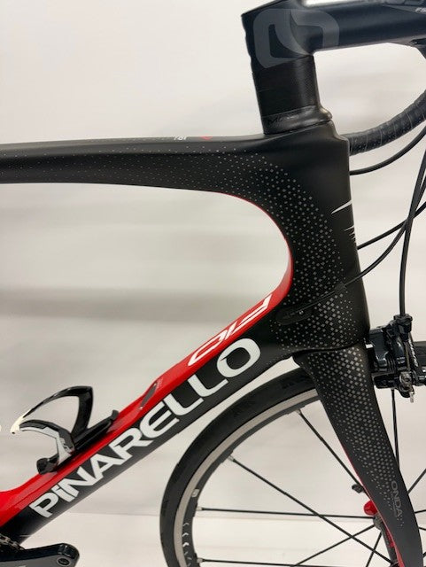 Pinarello F10 Shimano Dura Ace 167 Black Lava Black/Red 59cm (Pre-Loved)