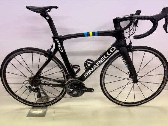 Pinarello F10 Shimano Dura Ace Black/Yellow/Blue 55cm (Pre-Loved)