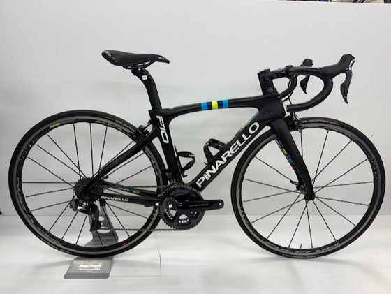 Pinarello Dogma F10 Shimano Dura Ace Di.2 9150 - Black/Blue/Fluo Yellow 44cm (Pre Loved)