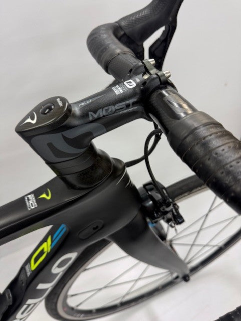 Pinarello Dogma F10 Shimano Dura Ace Di.2 9150 - Black/Blue/Fluo Yellow 44cm (Pre Loved)