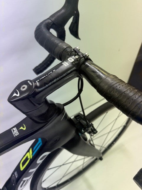 Pinarello Dogma F10 Shimano Dura Ace Di.2 9150 - Black/Blue/Fluo Yellow 53cm (Pre Loved)