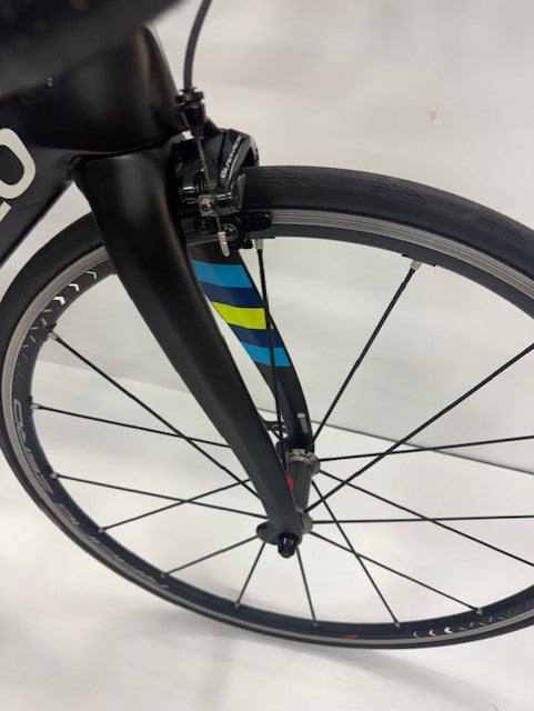 Pinarello Dogma F10 Shimano Dura Ace Di.2 9150 - Black/Blue/Fluo Yellow 53cm (Pre Loved)