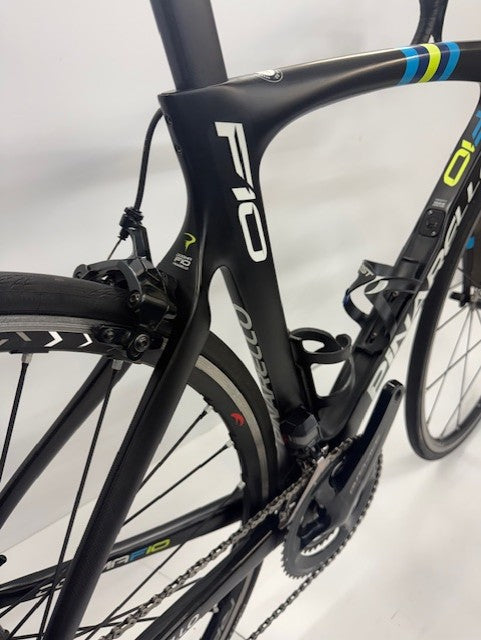 Pinarello Dogma F10 Shimano Dura Ace Di.2 9150 - Black/Blue/Fluo Yellow 53cm (Pre Loved)