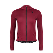  Giordana Womens FR-C Pro Thermal L/S Jersey - Vino Rosso