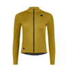 Giordana Womens FR-C Pro Thermal L/S Jersey - Olive Yellow