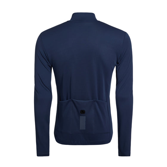 Giordana Mens SilverLine Thermal L/S Jersey - Sable Blue
