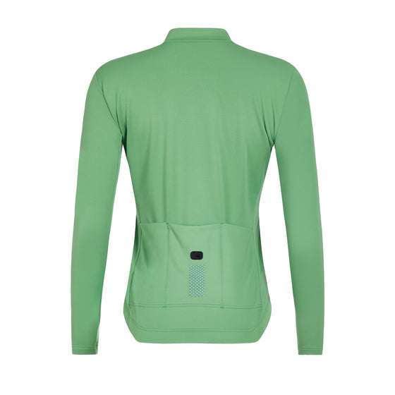 Giordana Womens SilverLine Thermal L/S Jersey - Mint Green
