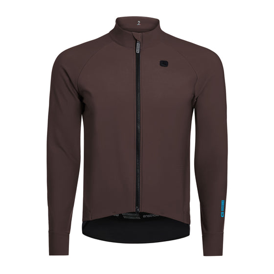 Giordana Mens G-Shield Thermal L/S Jersey - Sable Brown