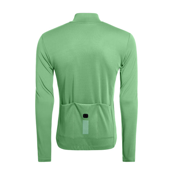 Giordana Mens SilverLine Thermal L/S Jersey - Mint Green