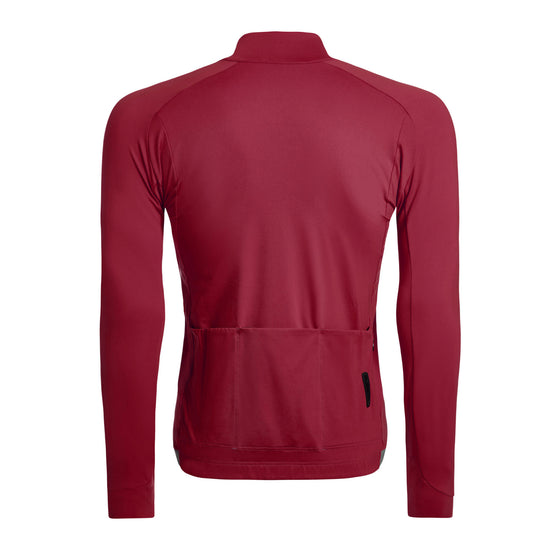 Giordana Mens FR-C Pro Thermal L/S Jersey - Vino Rosso