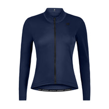  Giordana Womens SilverLine Thermal L/S Jersey - Sable Blue