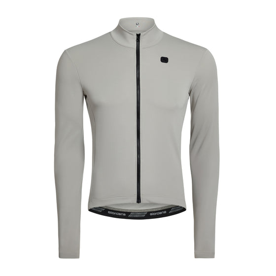 Giordana Mens SilverLine Thermal L/S Jersey - Lunar Grey
