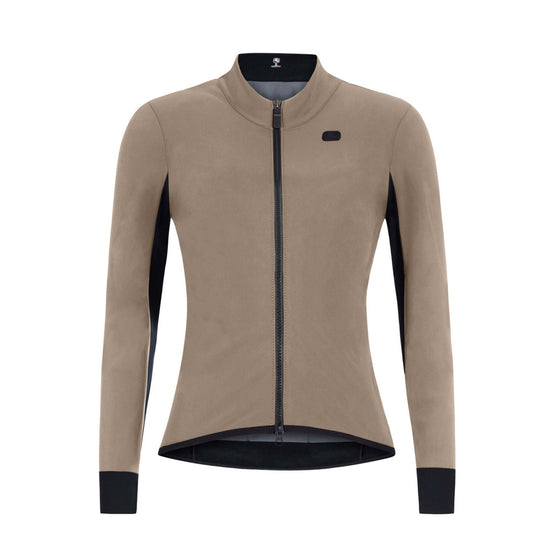 Giordana Womens SilverLine Winter Jacket - Sand/Black