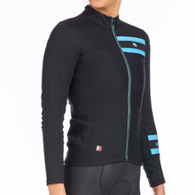  Giordana Women's FR-C Pro Thermal Long Sleeve Jersey - Black/Blue