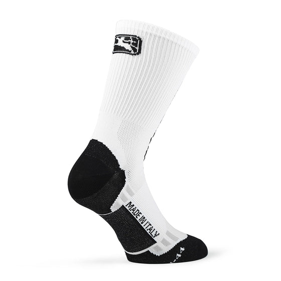 Giordana FRC Socks - Tall Cuff - Logo White/Black