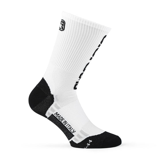 Giordana FRC Socks - Tall Cuff - Logo White/Black