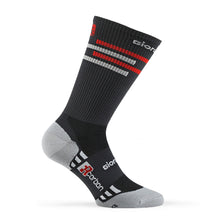  Giordana FR-C Tall Cuff Lines- Grey/Red