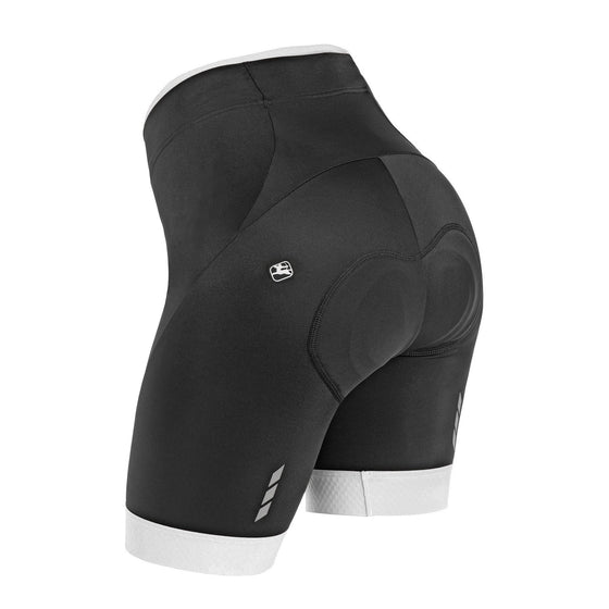 Giordana Womens SilverLine Waisted Short - Black/White