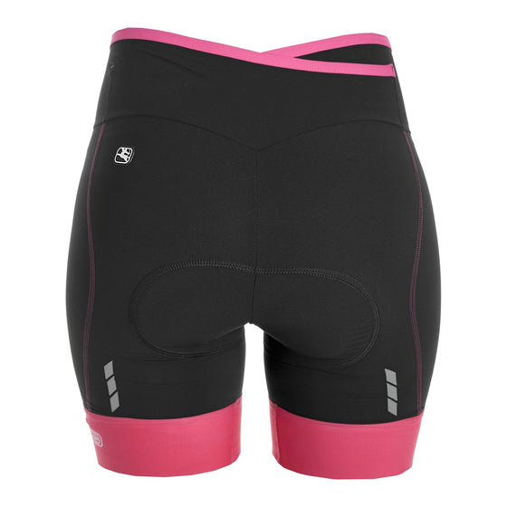 Giordana Womens Lungo Waisted Shorts - Pink