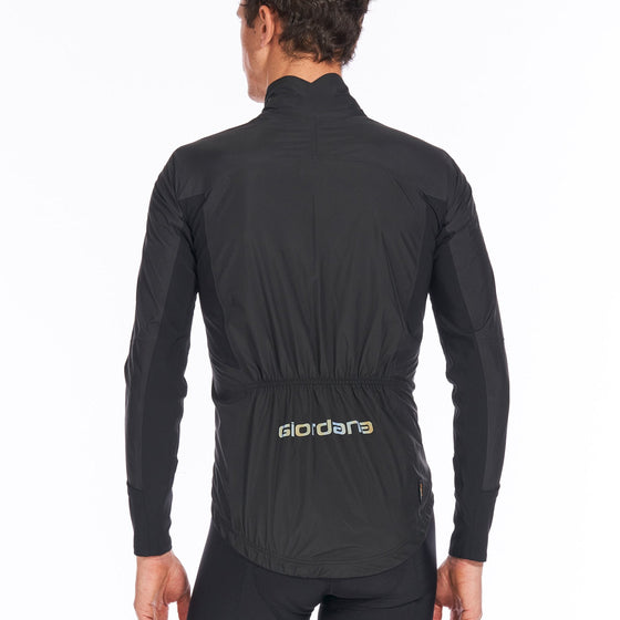 Giordana Unisex Monsoon Lyte Rain Jacket - Black
