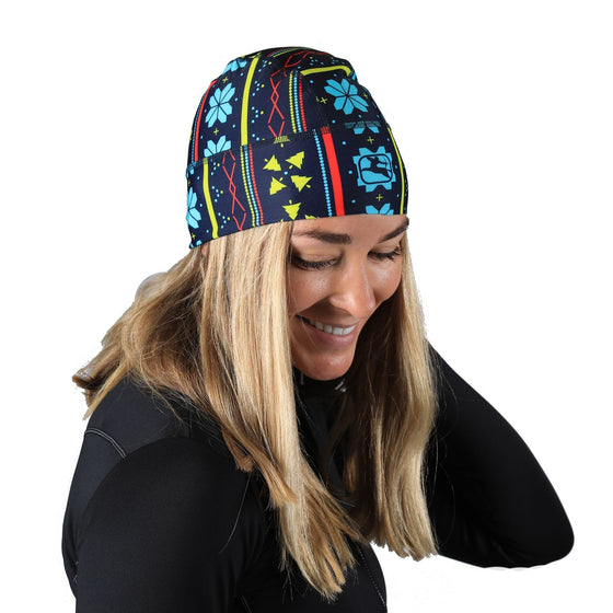 Giordana Seasonal Skull Cap - Fair Isle Navy