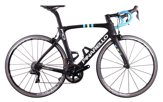 Pinarello Dogma F10 Shimano Dura Ace Di2 - Black/Blue/Fluo Yellow 57.5cm (Pre Loved)