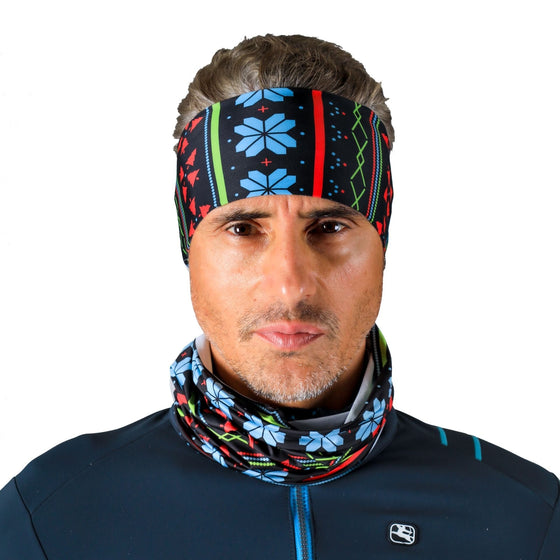 Giordana Seasonal Ear Cover - Fair Isle Black