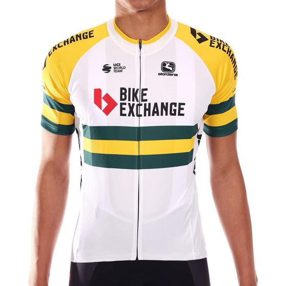 Bike Exchange Australian Champion Giordana Vero Pro Short Sleeve Jersey