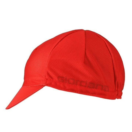 Giordana Solid Mesh Cap - Cherry Red