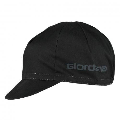 Giordana "Solid" Cotton Cap - Black