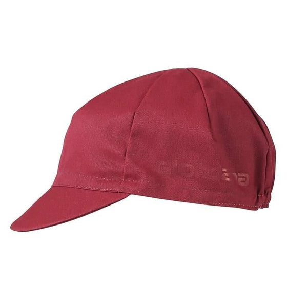 Giordana Cotton Cap - Solid Sangria