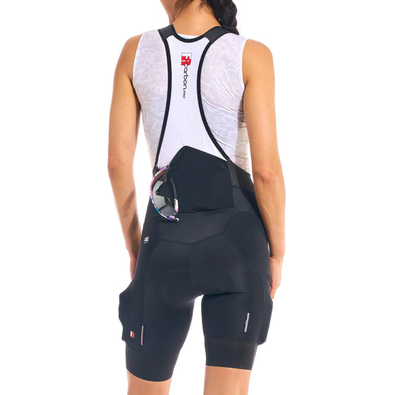 Giordana Women's FR-C Pro Cargo Bib Short - Black