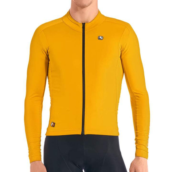 Giordana Men's FR-C Pro Thermal L/S Jersey - Mustard