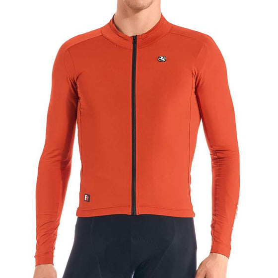 Giordana Men's FR-C Pro Thermal L/S Jersey - Sienna Orange