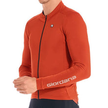  Giordana Men's FR-C Pro Thermal L/S Jersey - Sienna Orange