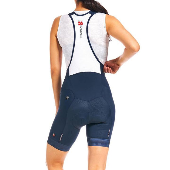 Giordana Womens FR-C Pro 5cm Shorter Bibs - Midnight Blue