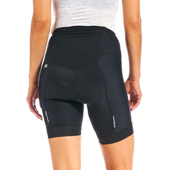 Giordana Womens FRC Pro Waisted Shorts - Black