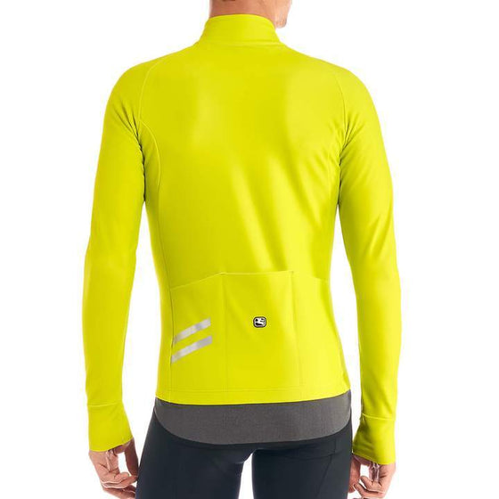 Giordana Men's G-Shield Thermal L/S Jersey - Acid Green