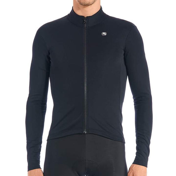 Giordana Mens SilverLine Thermal L/S Jersey - Black