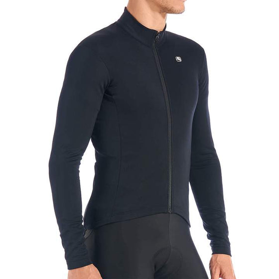 Giordana Mens SilverLine Thermal L/S Jersey - Black