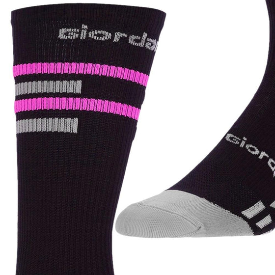 Giordana FR-C Tall Cuff Lines - Black/Pink